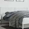 Image de vidaXL TÃªte de lit mÃ©tal blanc 180 cm