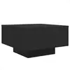 Image de Tables basses VidaXL  Table basse  avec lumières LED noir 55x55x31 cm P31600705