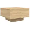 Image de Tables basses VidaXL  Table basse  avec lumières LED marron 55x55x31 cm P31599692