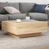 Image de vidaXL Table basse chÃªne sonoma 80x80x31 cm bois d'ingÃ©nierie