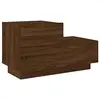 Image de Tables de chevet VidaXL  Table de chevet  avec lumières LED marron 70x36x40,5 cm P31599633