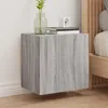 Image de vidaXL Meubles TV muraux 2pcs sonoma gris 40,5x30x40cm bois ingÃ©nierie