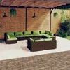 Image de vidaXL Buffet avec lumiÃ¨res LED gris bÃ©ton 202x37x67 cm