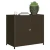 Image de Malles, coffres de rangements VidaXL  Armoire de rangement  83x45x76cm marron en résine tressée P31600467