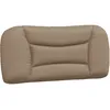 Image de Vidaxl Coussin De TÃªte De Lit Cappuccino 80 Cm Similicuir