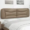 Image de Vidaxl Coussin De TÃªte De Lit Cappuccino 180 Cm Similicuir