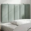 Image de vidaXL Coussin de tÃªte de lit gris clair 80 cm velours