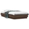 Image de vidaXL Cadre de lit sans matelas avec lumiÃ¨res LED 75x190 cm
