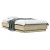Image de vidaXL Cadre de lit sans matelas chÃªne sonoma 90x190 cm
