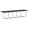 Image de Vidaxl Ensemble Ã Manger De Jardin Et Coussins 17 Pcs MÃ©lange Beige