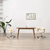 Image de Vidaxl Ensemble Ã Manger De Jardin Et Coussins 9 Pcs MÃ©lange Beige