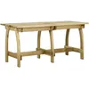 Image de Vidaxl Ensemble Ã Manger De Jardin Avec Coussins 13 Pcs Marron Rotin