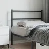 Image de vidaXL TÃªte de lit mÃ©tal noir 107 cm