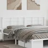 Image de vidaXL TÃªte de lit mÃ©tal blanc 200 cm