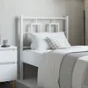 Image de vidaXL TÃªte de lit mÃ©tal blanc 75 cm