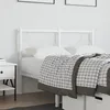 Image de vidaXL TÃªte de lit mÃ©tal blanc 120 cm