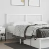 Image de vidaXL TÃªte de lit mÃ©tal blanc 160 cm
