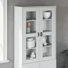 Image de vidaXL Dessus pour buffet VIKEN blanc bois d'ingÃ©nierie