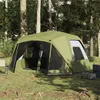 Image de Vidaxl Tente Familiale 10 Personnes Vert LibÃ©ration Rapide ImpermÃ©able