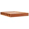 Image de vidaXL Cadre de lit sans matelas cire marron 120x200cm bois pin massif