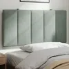 Image de Vidaxl Coussin De TÃªte De Lit Gris Clair 100 Cm Velours