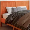 Image de vidaXL TÃªte de lit cire marron 150 cm bois massif de pin