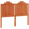 Image de vidaXL TÃªte de lit cire marron 135 cm bois massif de pin
