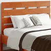 Image de vidaXL TÃªte de lit cire marron 120 cm bois massif de pin
