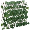 Image de vidaXL Treillis de feuille de vigne artificiel extensible 190x60 cm