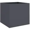 Image de Vidaxl JardiniÃ¨re Anthracite 49x47x46 Cm Acier LaminÃ© Ã Froid