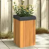 Image de Vidaxl JardiniÃ¨re 35x35x60 Cm Bois Massif D'acacia