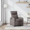 Image de vidaXL Fauteuil inclinable Taupe Tissu