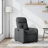 Image de vidaXL Fauteuil inclinable Gris foncÃ© Tissu