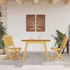 Image de Vidaxl Ensemble De Balcon 3 Pcs Bois D'acacia Solide