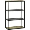 Image de Vidaxl BibliothÃ¨que 70x35x110 Cm En Bois Massif Mangue Brut
