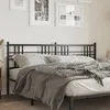Image de vidaXL TÃªte de lit mÃ©tal noir 193 cm