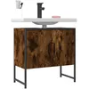 Image de VidaXL 842458 miroir de salle de bain et armoire de rangement pour Ã©vier