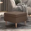 Image de vidaXL CanapÃ©-lit Ã  2 places taupe tissu