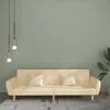 Image de vidaXL CanapÃ©-lit Ã  2 places crÃ¨me tissu