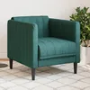 Image de vidaXL Fauteuil vert foncÃ© tissu