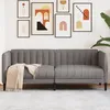 Image de vidaXL CanapÃ© Ã  2 places taupe tissu