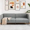 Image de vidaXL CanapÃ© Ã  3 places gris clair tissu