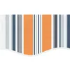 Image de Vidaxl Tissu De Remplacement Pour Auvent Rayures Multicolores 3x2,5 M