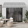 Image de Vidaxl Auvent RÃ©tractable Automatique Avec Led Anthracite Et Blanc