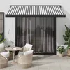 Image de Vidaxl Auvent RÃ©tractable Anthracite/Blanc 3x2,5 M Tissu Et Aluminium
