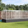 Image de Vidaxl VoliÃ¨re Avec Extension ArgentÃ© 1246x207x212 Cm Acier