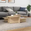 Image de vidaXL Tables basses 2 pcs ChÃªne sonoma Bois d'ingÃ©nierie