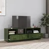 Image de vidaXL Meubles TV 2 pcs vert olive 67x39x44 cm acier