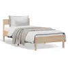 Image de vidaXL Cadre de lit sans matelas 75x190 cm bois de pin massif