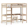 Image de vidaXL Lit superposÃ© sans matelas 100x200 cm bois massif de pin